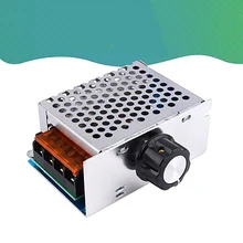2022 New 4000W 220V AC SCR Voltage Regulator Dimmer Electric Motor Speed Controller Electronic Volt Thermostat Regulator
2022 New 4000W 220V AC SCR Voltage Regulator Dimmer Electric Motor Speed Controller Electronic Volt Thermostat Regulator
