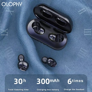 Sports Wireless Bluetooth Earphone 5.0 Touch Control TWS Bluetooth Earbuds Waterproof 9D Stereo Music Headset 300mAh Power Bank
Sports Wireless Bluetooth Earphone 5.0 Touch Control TWS Bluetooth Earbuds Waterproof 9D Stereo Music Headset 300mAh Power Bank