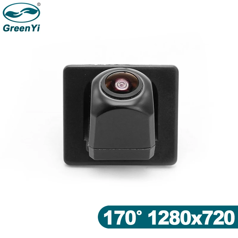 GreenYi HD 1280x720P 170 Degree Fisheye Lens Starlight Night Vision Vehicle Rear View Camera For Peugeot 408 2014-2016 Car | Автомобили и