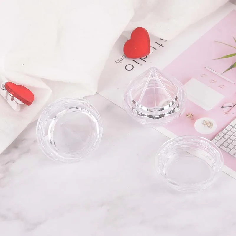 10Pcs/Set 5g Mini Cosmetic Empty Jar Pot Diamond Cream Box Eyeshadow Makeup Face Cream Container Portable Refillable Bottles
10Pcs/Set 5g Mini Cosmetic Empty Jar Pot Diamond Cream Box Eyeshadow Makeup Face Cream Container Portable Refillable Bottles