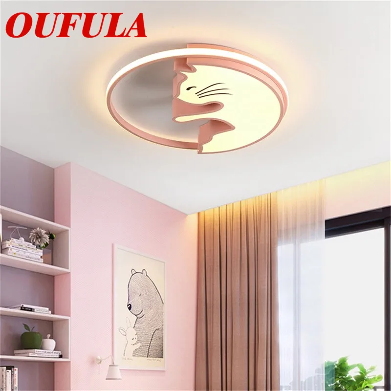 OUTELA Children's Ceiling Lamp Cat Modern Fashion Suitable For Children's Room Bedroom Kindergarten
OUTELA Children's Ceiling Lamp Cat Modern Fashion Suitable For Children's Room Bedroom Kindergarten
