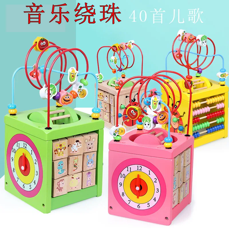 Wooden Quality Bead-stringing Toy Children Beaded Bracelet Multi-functional Bead-stringing Toy Treasure Chest Early Childhood Ed
Wooden Quality Bead-stringing Toy Children Beaded Bracelet Multi-functional Bead-stringing Toy Treasure Chest Early Childhood Ed