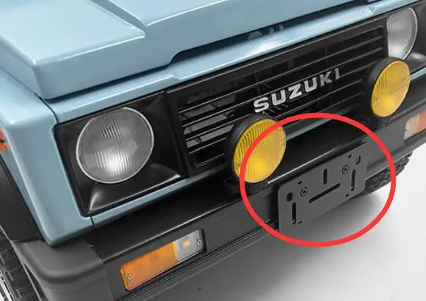 Front Number Plate License plate cover for Capo samurai SIXER CD15828 Jimny Samurai 1/6 Soldier Carrier rock CRAWLER car
Front Number Plate License plate cover for Capo samurai SIXER CD15828 Jimny Samurai 1/6 Soldier Carrier rock CRAWLER car
