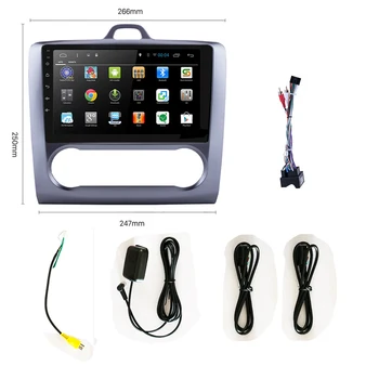 Android 8.1 Car Radio GPS Navigation Multimedia Player Head Unit For 2004 2005 2006 2007-2011 Ford Focus 2 Mk2 AT
Android 8.1 Car Radio GPS Navigation Multimedia Player Head Unit For 2004 2005 2006 2007-2011 Ford Focus 2 Mk2 AT