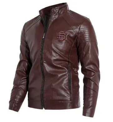 Faux Leather Jackets Men High Quality Classic Motorcycle Bike Cowboy Jacket Coat Male Plus Velvet Thick Coats
Faux Leather Jackets Men High Quality Classic Motorcycle Bike Cowboy Jacket Coat Male Plus Velvet Thick Coats