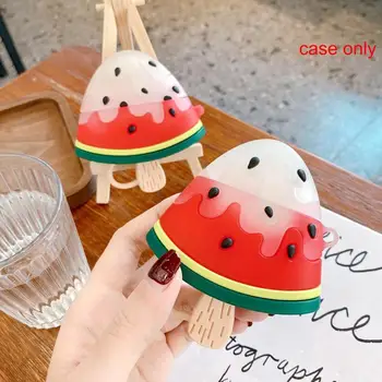 Cute Cartoon Earphone Case For Airpods Wireless Watermelon Popsicles Bluetooth Headphones Case Cover Headsets Protective Cover
Cute Cartoon Earphone Case For Airpods Wireless Watermelon Popsicles Bluetooth Headphones Case Cover Headsets Protective Cover