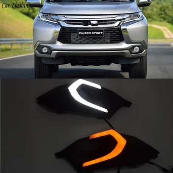 Car Flashing 2PCS Car Accessories LED Daytime Running Light DRL Lamp For Mitsubishi Pajero Sport 2016 2017 2018 2019 Fog lamp
Car Flashing 2PCS Car Accessories LED Daytime Running Light DRL Lamp For Mitsubishi Pajero Sport 2016 2017 2018 2019 Fog lamp