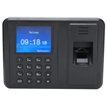 time attendance 2.4" TFT Color Screen Fingerprint Password Recorder Attendance Clock Time Card Machine fingerprint recognition
time attendance 2.4" TFT Color Screen Fingerprint Password Recorder Attendance Clock Time Card Machine fingerprint recognition
