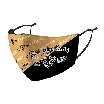New Orleans Saints Football League Club Protective Mask Reusable Face PM 2.5 Filter Masks Hygiene mouth Mask Mascarillas
New Orleans Saints Football League Club Protective Mask Reusable Face PM 2.5 Filter Masks Hygiene mouth Mask Mascarillas