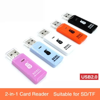 BaseQi C296 High-speed Multi-function Universal all-in-one Card reader USB2.0 Converter Can Read and Write TF Card and SD Card
BaseQi C296 High-speed Multi-function Universal all-in-one Card reader USB2.0 Converter Can Read and Write TF Card and SD Card