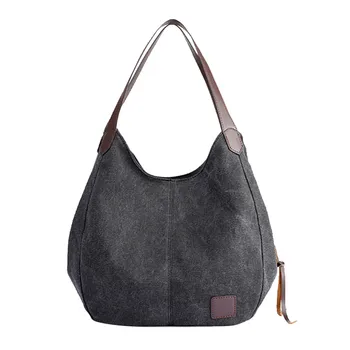 Canvas Bag Vintage Canvas Shoulder Bag Women Handbags Ladies Hand Bag Tote Casual Bolsos Mujer Hobos Bolsas Feminina 2020 #L10
Canvas Bag Vintage Canvas Shoulder Bag Women Handbags Ladies Hand Bag Tote Casual Bolsos Mujer Hobos Bolsas Feminina 2020 #L10