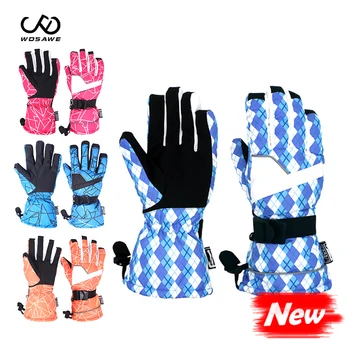 WOSAWE Skiing Gloves Thicken flannel Winter Warm Snowboard Ski Glove cold protection Windproof Snow Waterproof Skiing Breathable
WOSAWE Skiing Gloves Thicken flannel Winter Warm Snowboard Ski Glove cold protection Windproof Snow Waterproof Skiing Breathable