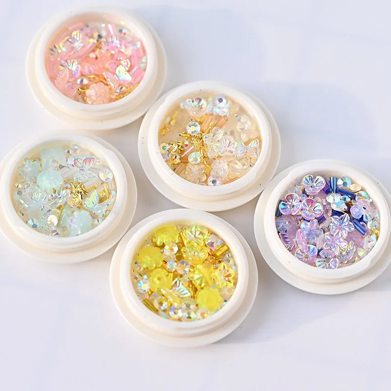 1Box Mix Pattern Butterfly Jewelry Nail Glitter Rhinestone Alloy Decoration Shell Flower Nail Rhinestone Beads Decoration #JS01#
1Box Mix Pattern Butterfly Jewelry Nail Glitter Rhinestone Alloy Decoration Shell Flower Nail Rhinestone Beads Decoration #JS01#