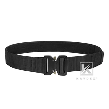 KRYDEX 1.5” Tactics Rigger’s Duty Belt Hook &Loop Quick Release Hunting Shooting 2-Ply Stiffened Nylon Webbing Metal Buckle Belt
KRYDEX 1.5” Tactics Rigger’s Duty Belt Hook &Loop Quick Release Hunting Shooting 2-Ply Stiffened Nylon Webbing Metal Buckle Belt