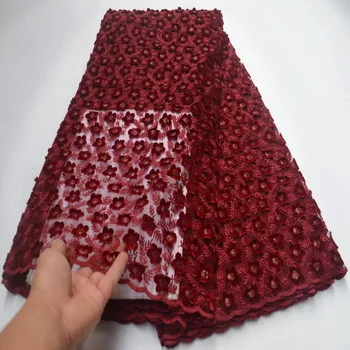 Newest African Tulle Lace Fabrics With Stones Embroidery Net Lace African French Lace High Quality With Beads Wedding 03
Newest African Tulle Lace Fabrics With Stones Embroidery Net Lace African French Lace High Quality With Beads Wedding 03