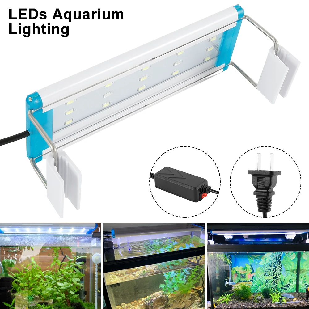 Super Slim LEDs Aquarium Lighting Aquatic Plant Light 18-75CM Extensible Waterproof Clip on Lamp For Fish Tank
Super Slim LEDs Aquarium Lighting Aquatic Plant Light 18-75CM Extensible Waterproof Clip on Lamp For Fish Tank