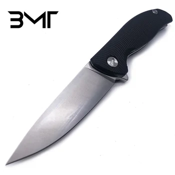 BMT 95 Folding Pocket Knife Combat Survival Tactical Outdoor Knives Hunting Camping EDC Tools D2 Blade G10 Handle Ball Bearing