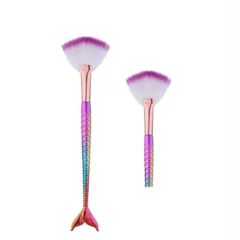 2020 Beauty Make up Tool Mermaid Fishtail Makeup Brushes Pro Eyeshadow Face Contour Foundation Concealer Blush Brush Cosmetic
2020 Beauty Make up Tool Mermaid Fishtail Makeup Brushes Pro Eyeshadow Face Contour Foundation Concealer Blush Brush Cosmetic