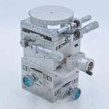 KOHZU XYZ2UR axis six-axis large-scale high-precision micrometer cross lifting angle rotation fine-tuning table 100 * 100mm
KOHZU XYZ2UR axis six-axis large-scale high-precision micrometer cross lifting angle rotation fine-tuning table 100 * 100mm