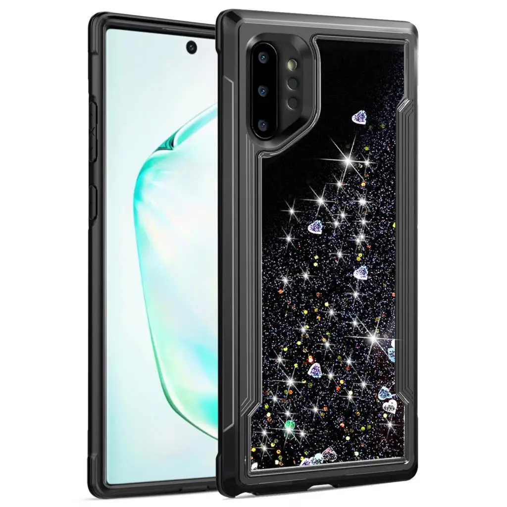 Heavy Duty Defender Case for Samsung Galaxy Note 10 10Pro Sparkly Floating Liquid Glitter Protective Hard Shockproof Shell
Heavy Duty Defender Case for Samsung Galaxy Note 10 10Pro Sparkly Floating Liquid Glitter Protective Hard Shockproof Shell