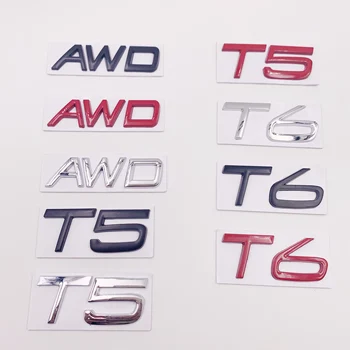 3D Metal T5 T6 AWD Letters Emblem Badges Car Sticker Decal Car Styling For Volvo XC60 XC90 S60 S80 S60L V40 V60 Tail Fender
3D Metal T5 T6 AWD Letters Emblem Badges Car Sticker Decal Car Styling For Volvo XC60 XC90 S60 S80 S60L V40 V60 Tail Fender