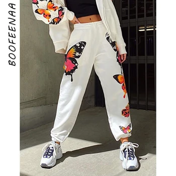 BOOFEENAA Butterfly Print Sweatpants Woman Joggers Streetwear Casual Trousers Women Comfy Clothes 2020 Summer Bottoms C16-AH83
BOOFEENAA Butterfly Print Sweatpants Woman Joggers Streetwear Casual Trousers Women Comfy Clothes 2020 Summer Bottoms C16-AH83