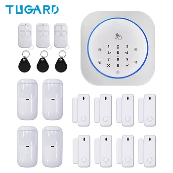 433MHz Wireless GSM Alarm System Home Security Burglar Alarm Host Support iOS&Android System Automatic Alarm
433MHz Wireless GSM Alarm System Home Security Burglar Alarm Host Support iOS&Android System Automatic Alarm