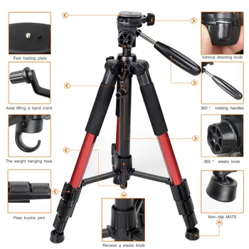 ZOMEI Q111 Professional Portable Lightweight Travel Aluminum Camera Tripod Pan Head for Smartphone SLR DSLR Digital Camera Q111
ZOMEI Q111 Professional Portable Lightweight Travel Aluminum Camera Tripod Pan Head for Smartphone SLR DSLR Digital Camera Q111