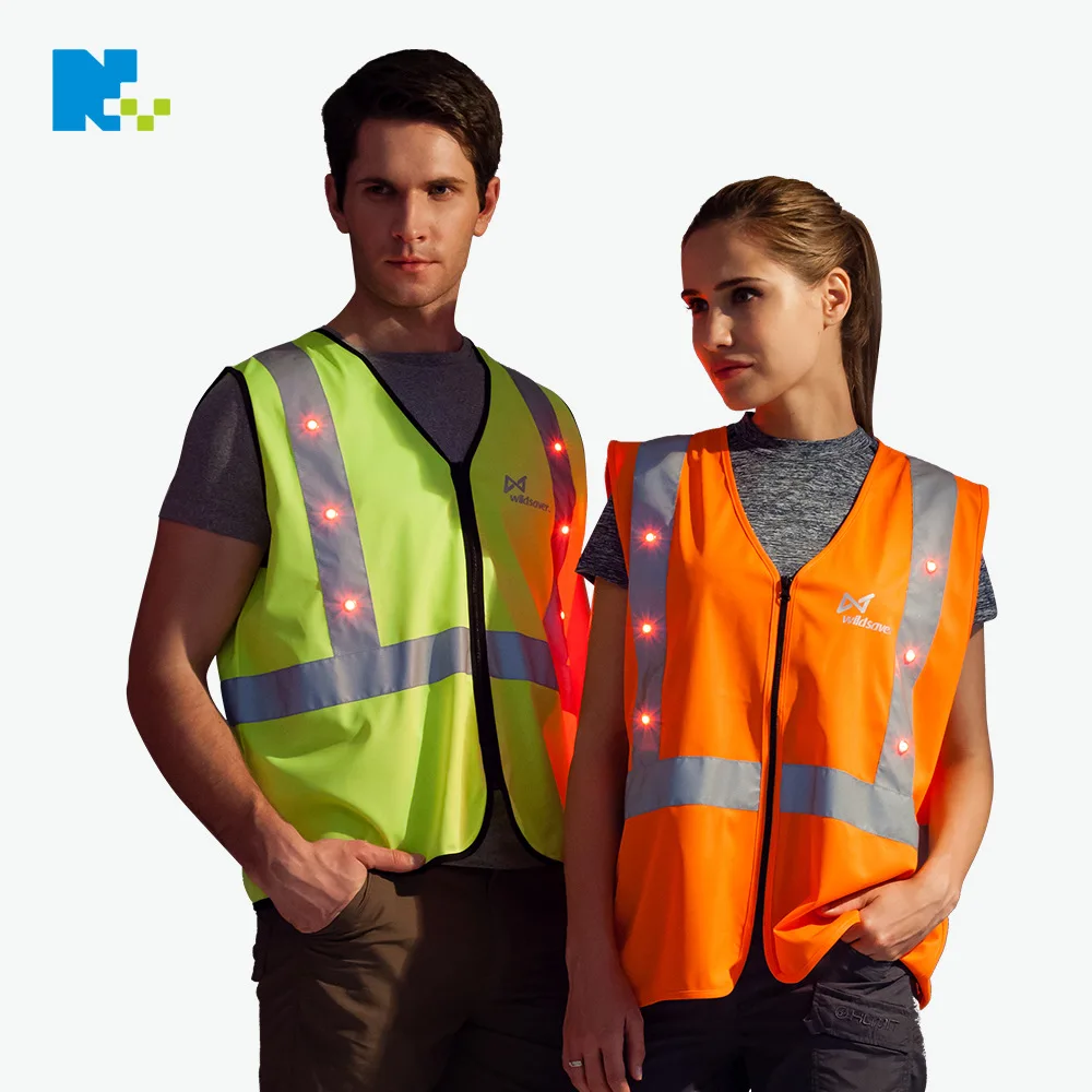 Customizable LED Double Warning Safety Reflective Vest Outdoor Work Site Construction Shining Waistcoat
Customizable LED Double Warning Safety Reflective Vest Outdoor Work Site Construction Shining Waistcoat