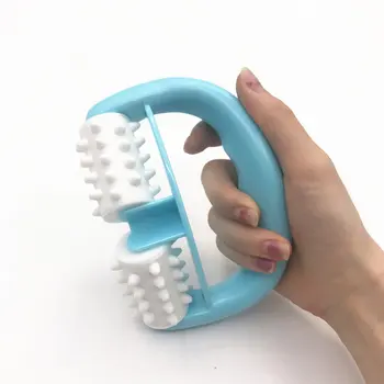 Plastic Massager Plastic Manual Roller Massager Double Wheel Massager Round Hand Massager Professional Relaxation 2020 
Plastic Massager Plastic Manual Roller Massager Double Wheel Massager Round Hand Massager Professional Relaxation 2020