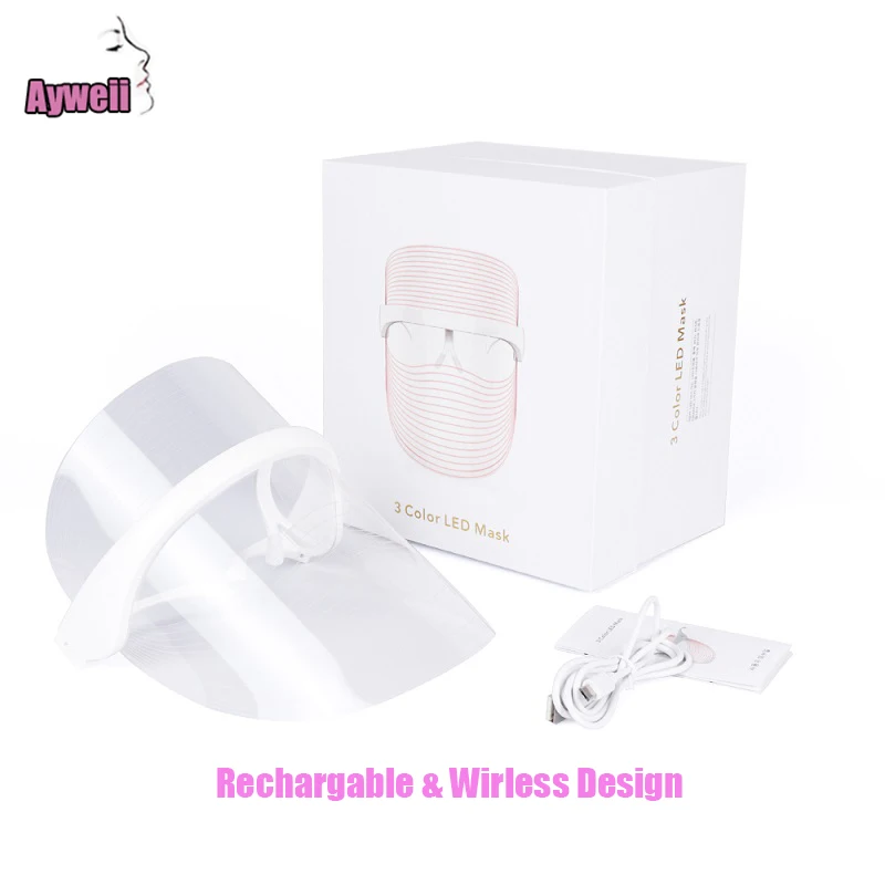 LED Light Therapy Face Mask SPA Acne Wrinkle Removal Rechargable Beauty Instrument Skin Rejuvenation Facial Care Mask Tool
LED Light Therapy Face Mask SPA Acne Wrinkle Removal Rechargable Beauty Instrument Skin Rejuvenation Facial Care Mask Tool