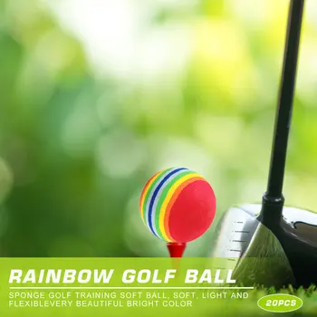 Soft Sponge Golf Rainbow Balls Golf Hitting Putting Practice Training Aids for Outdoors Exercise Sport Decoration
Soft Sponge Golf Rainbow Balls Golf Hitting Putting Practice Training Aids for Outdoors Exercise Sport Decoration