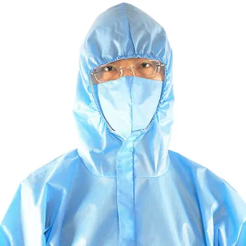 Disposable Protective Clothing Protective Chemical Suit Anti-Dust Isolation Non-Porous Isolation Clothing плащ женский @35
Disposable Protective Clothing Protective Chemical Suit Anti-Dust Isolation Non-Porous Isolation Clothing плащ женский @35