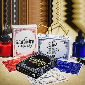 Cardistry Calligraphy Playing Cards 88*63mm Paper Cards Magic Poker Card Magic Trick Collection Card
Cardistry Calligraphy Playing Cards 88*63mm Paper Cards Magic Poker Card Magic Trick Collection Card
