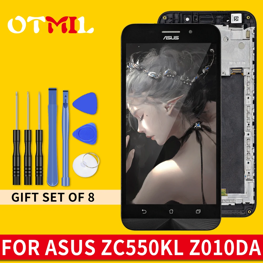 5.5''Original LCD Screen For ASUS Zenfone Max ZC550KL Z010DA LCD Display Touch Screen Digitizer With Frame Panel Assembly
5.5''Original LCD Screen For ASUS Zenfone Max ZC550KL Z010DA LCD Display Touch Screen Digitizer With Frame Panel Assembly