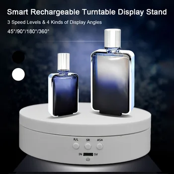 3 Speeds Electric Rotating Display Stand Mirror Turntable Jewelry Display Stand Base 360 Degree Rotating Turntable
3 Speeds Electric Rotating Display Stand Mirror Turntable Jewelry Display Stand Base 360 Degree Rotating Turntable