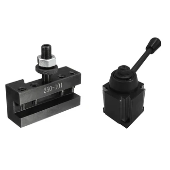 250-000 Wedge Quick Change Tool Kit Tool Kit Lathe Tool with 250-101 Turning and Facing Holder Quick Change Tool
250-000 Wedge Quick Change Tool Kit Tool Kit Lathe Tool with 250-101 Turning and Facing Holder Quick Change Tool