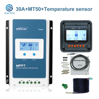 EPever MPPT Solar Controller Tracer3210AN 30A 12V24V Solar Regulator with Temperature sensor and WIFI Bluetooth Module
EPever MPPT Solar Controller Tracer3210AN 30A 12V24V Solar Regulator with Temperature sensor and WIFI Bluetooth Module