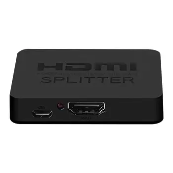 HDMI Splitter 1 In 2 Out Multi-support Durable Universal Display Port Hub for Computer Laptop Accessories
HDMI Splitter 1 In 2 Out Multi-support Durable Universal Display Port Hub for Computer Laptop Accessories