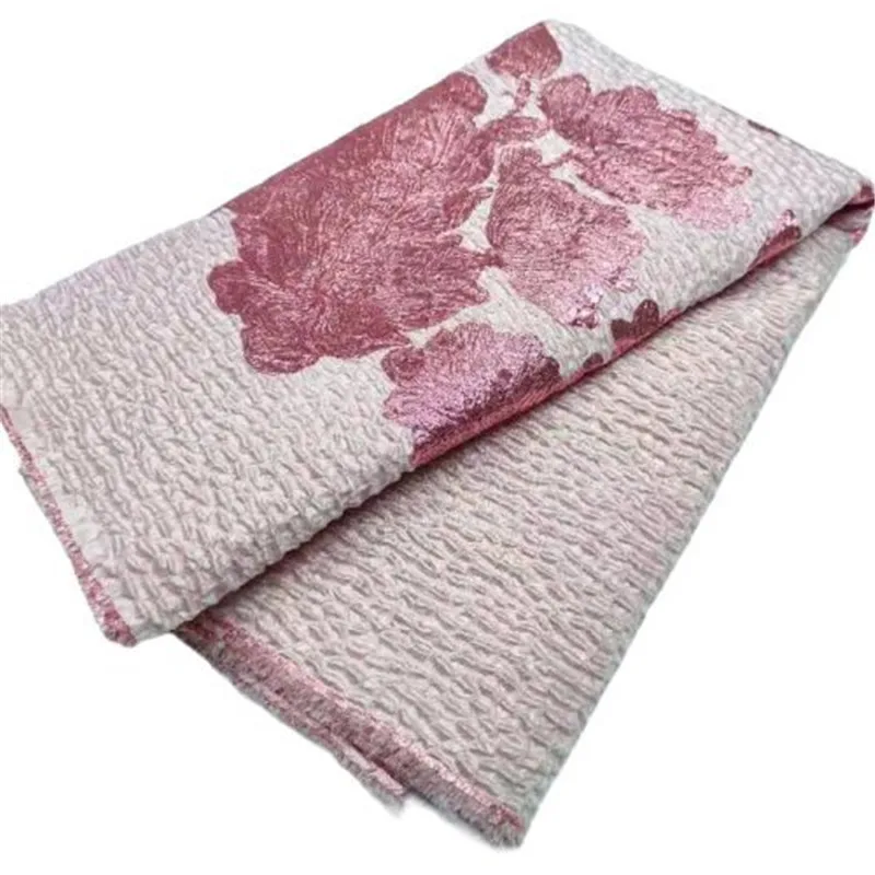 2021 French Lace High Quality African Brocade Jacquard Cloth Nigerian Women's Net Material For Sewing Dress 
2021 French Lace High Quality African Brocade Jacquard Cloth Nigerian Women's Net Material For Sewing Dress