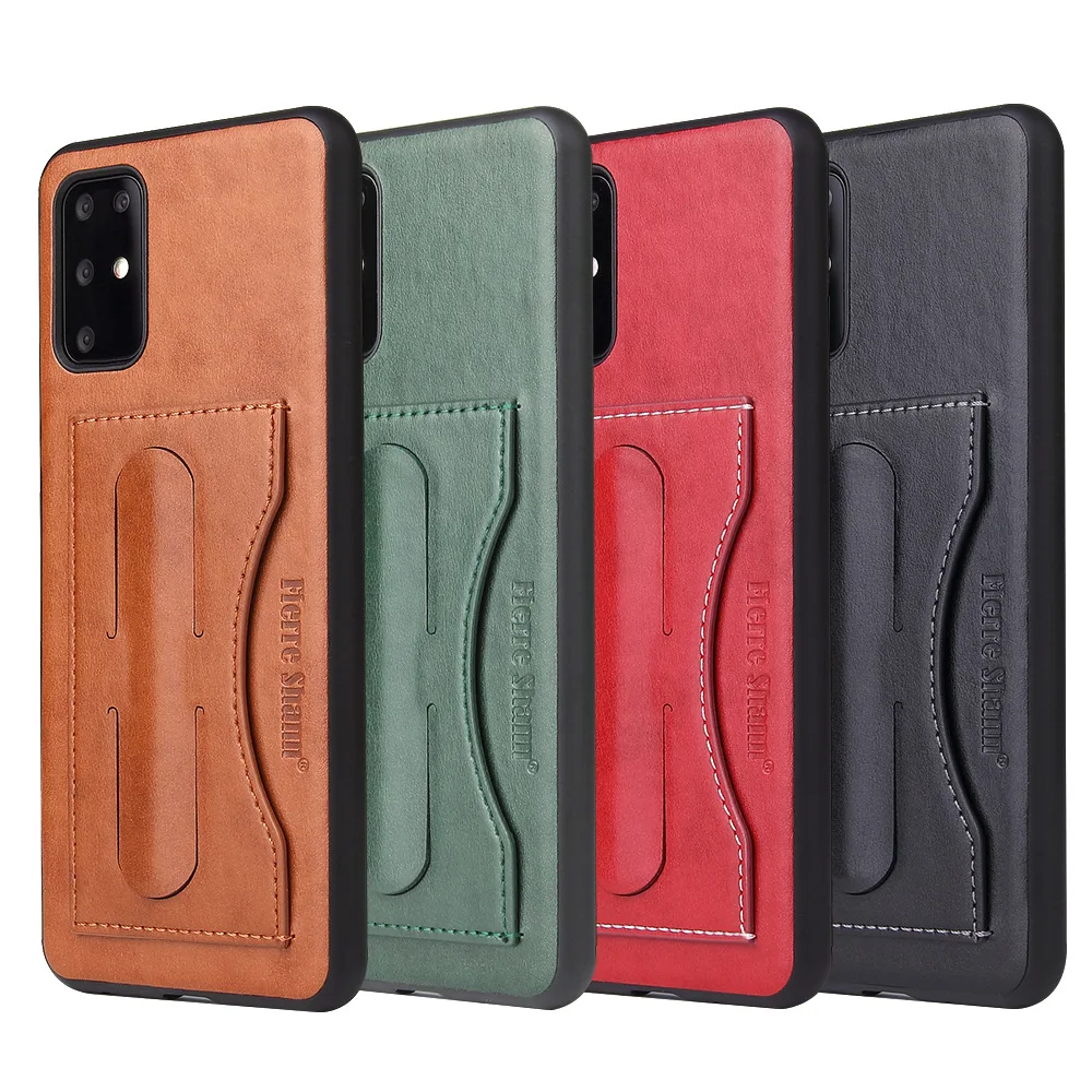 2020 Новый кожаный чехол для Samsung Galaxy S20 Plus Ultra + задняя крышка телефона карман карт