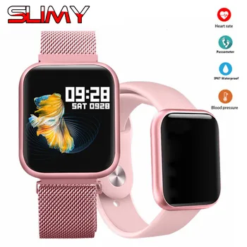 Slimy P80 Full Touch Screen IP68 Waterproof Smart Watch for IPhone Xiaomi Apple Phone Heart Rate Monitor Women Men Smartwatch
Slimy P80 Full Touch Screen IP68 Waterproof Smart Watch for IPhone Xiaomi Apple Phone Heart Rate Monitor Women Men Smartwatch