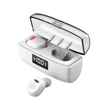 TWS headset wireless two ear two talk, large capacity power display ANC, noise reduction and waterproof sports Bluetooth headset
TWS headset wireless two ear two talk, large capacity power display ANC, noise reduction and waterproof sports Bluetooth headset