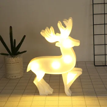 LED Reindeer Shape Decor Light Christmas Festive Home Desktop Decorative Lamp TN88
LED Reindeer Shape Decor Light Christmas Festive Home Desktop Decorative Lamp TN88