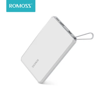 ROMOSS QS05 Power Bank 5000mAh Portable Charger External Mobile Battery Fast Powerbank for Xiaomi Samsung Huawei
ROMOSS QS05 Power Bank 5000mAh Portable Charger External Mobile Battery Fast Powerbank for Xiaomi Samsung Huawei