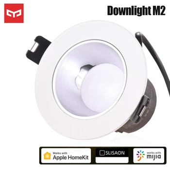 Yeelight Smart Downlight M2/M2 PRO Bluetooth Mesh YLTS02YL YLTS03YL 2700-6500K Works For Apple Homekit For mihome APP
Yeelight Smart Downlight M2/M2 PRO Bluetooth Mesh YLTS02YL YLTS03YL 2700-6500K Works For Apple Homekit For mihome APP