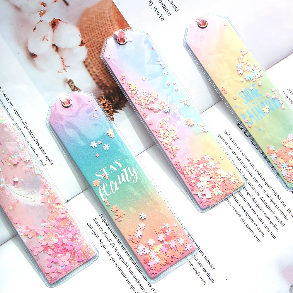 1 Pcs Cute Laser Shimmering Star Rainbow Color Transparent Bookmarks for Book Paper Files Page Holders Organizer Stationery
1 Pcs Cute Laser Shimmering Star Rainbow Color Transparent Bookmarks for Book Paper Files Page Holders Organizer Stationery