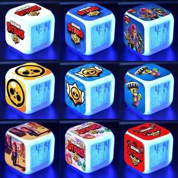 Brawling Cartoon star Alarm Clock Kids wake up light Digital Alarm Clock Kid Toys LED Clock Color Changing table reveil wekker
Brawling Cartoon star Alarm Clock Kids wake up light Digital Alarm Clock Kid Toys LED Clock Color Changing table reveil wekker