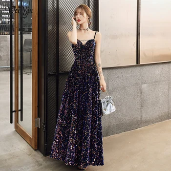 wei yin AE0168 Robe De Soiree Evening Dress 2020 Sequined Crystal V-Neck Sleeveless Floor-length Dinner Gowns
wei yin AE0168 Robe De Soiree Evening Dress 2020 Sequined Crystal V-Neck Sleeveless Floor-length Dinner Gowns