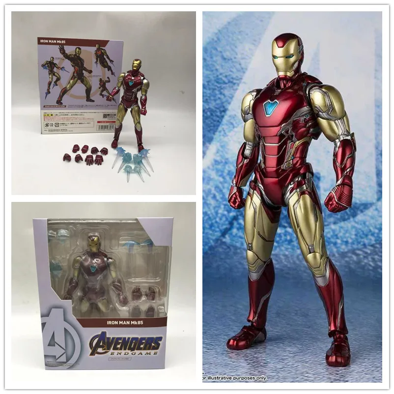 16cm Avengers Iron Man Mk85 Ironman Action Figure Collectible Model Toys Gift
16cm Avengers Iron Man Mk85 Ironman Action Figure Collectible Model Toys Gift